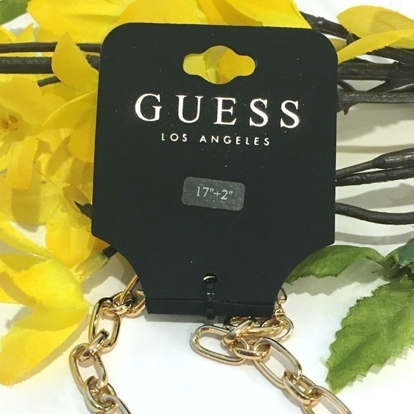 𝅺3/$29! Guess Necklace Skull, Shamrock, Stars - Picture 2 of 7